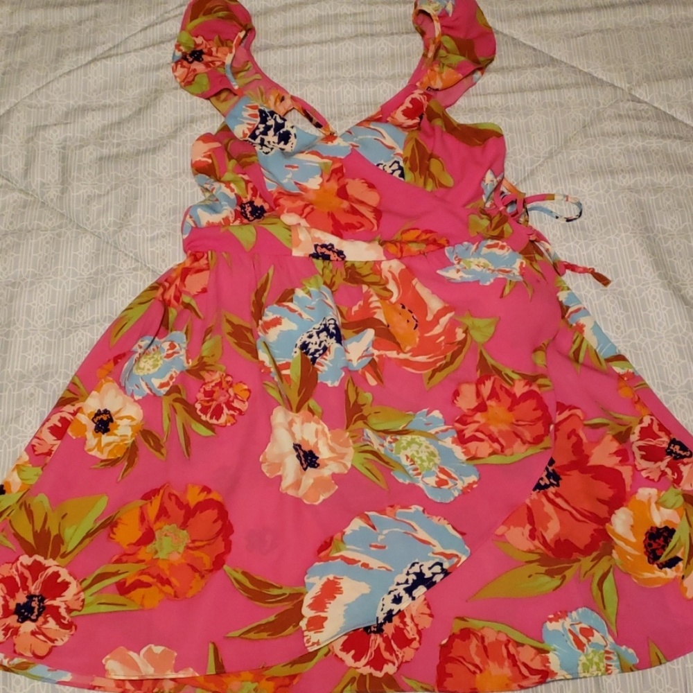 Gianni Bini Floral Pink Dress